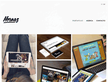 Tablet Screenshot of hornaz.com
